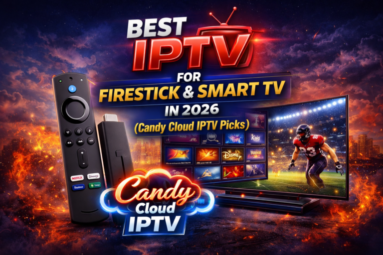 Best IPTV for Firestick and Smart TV 2026 Candy Cloud IPTV