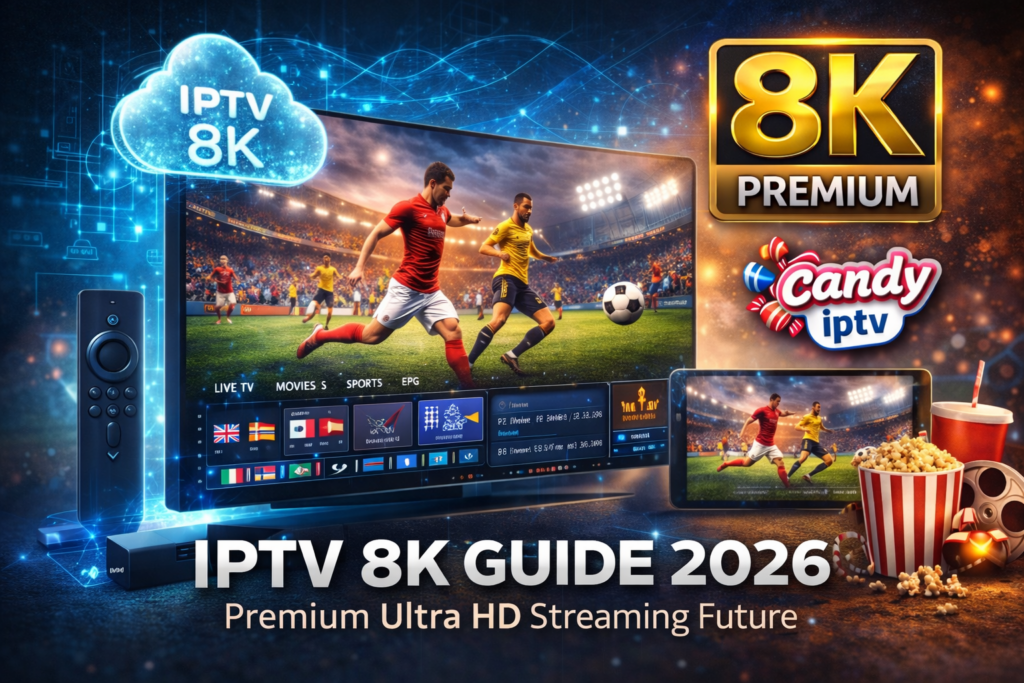 👉 IPTV 8K Guide 2026 premium ultra HD streaming candy iptv cloud technology 8K PREMIUM