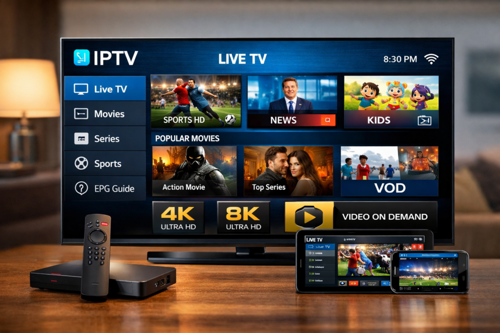 best iptv for smart tv streaming guide