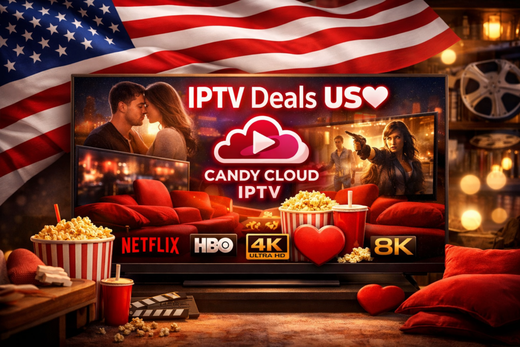 IPTV Deals USA – Watch Love Movies and Series on Smart TV | Candy Cloud IPTV