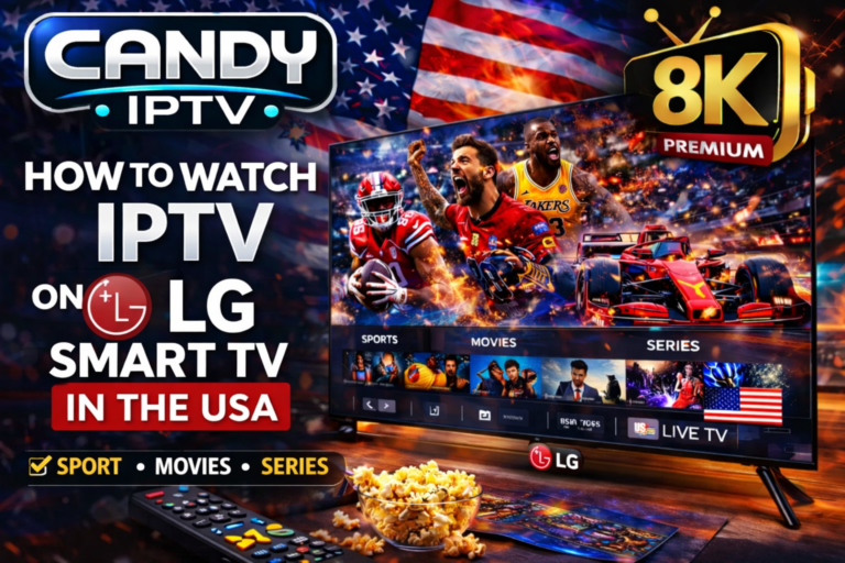 How to Watch IPTV on LG Smart TV in the USA | Candy Cloud IPTV