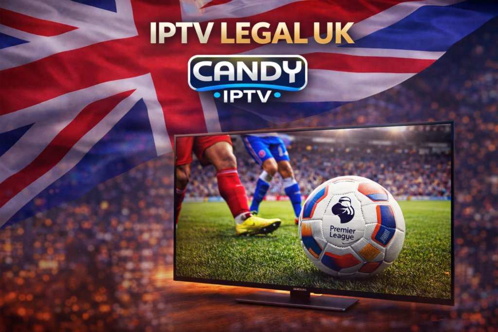 IPTV legal UK Explication - streaming football on smart TV